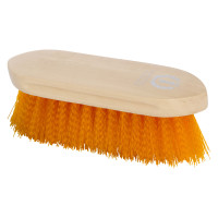 Cepillo de nylon duro Imperial Riding Dandy con dorso de madera barnizada Naranja neón Cepillo de nylon duro Imperial Riding Dandy con dorso de madera barnizada Naranja neón
