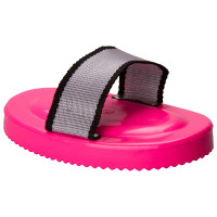 Peine de curry de PVC con mango Imperial Riding Rosa Peine de curry de PVC con mango Imperial Riding Rosa