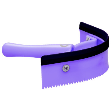 Cuchillo térmico de pvc curvo con goma Imperial Riding Púrpura Real
