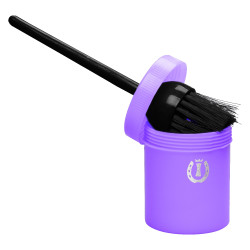 Cepillo para engrasar Imperial Riding Hoof con bote Púrpura Real