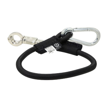 Elemento de amarre elástico para camiones Imperial Riding 60 cm Negro