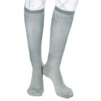 Calcetines de competición Horze por 2 pares Gris