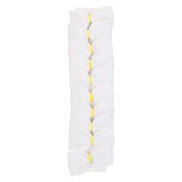 Nudos de trenzado de tela Show-Bows Bolsa de 20ud Blanco Nudos de trenzado de tela Show-Bows Bolsa de 20ud Blanco