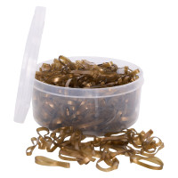 Elásticos de melena de silicona en caja Imperial Riding Oro