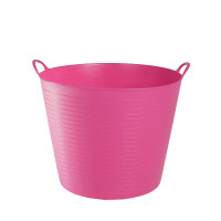Cubo Zofty 14 litros Horze Rosa