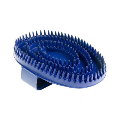 Almohaza de goma larga Horze Azul