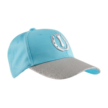 Gorra de béisbol Event Imperial Lentejuelas turquesa Azul