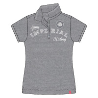 Polo Imperial Riding Imperial Riding Colores verdaderos Mezcla gris Polo Imperial Riding Imperial Riding Colores verdaderos Mezcla gris