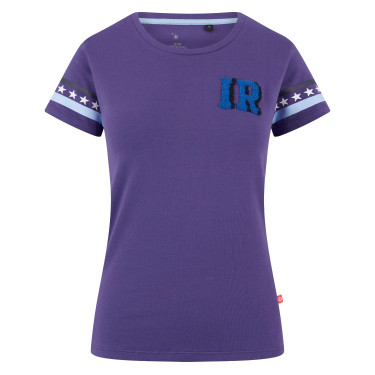 Camiseta Imperial Riding Stars & Stripes Púrpura Real Violeta Camiseta Imperial Riding Stars & Stripes Púrpura Real Violeta