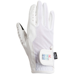 Guantes Damiro de montar imperiales Blanco Guantes Damiro de montar imperiales Blanco