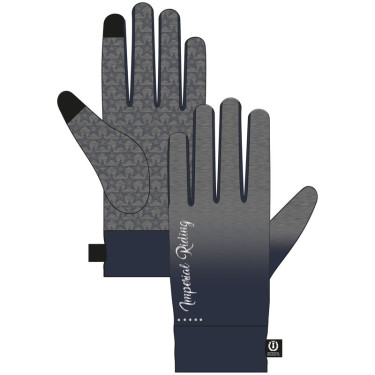 Guantes especiales de equitación imperial Azul marino