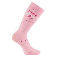 Paseo de equitación imperial en calcetines Caramelo rosa