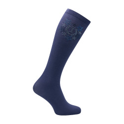 Calcetines deslumbrantes de equitación imperial Azul marino