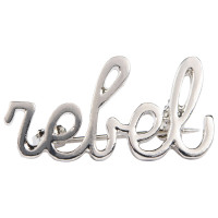 Juego de alfiler de corbata Imperial Riding Rebel de 10 piezas Plata