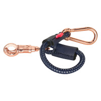 Imperial Riding Elastisch Truck Attachment Lanyard 40cm Azul marino