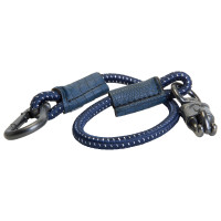 Imperial Riding Little Space Bungee Truck Tether Lanyard 60cm Azul marino