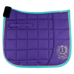 Mantilla Imperial Riding Time to Shine DR Púrpura Real / Verde Jade Violeta