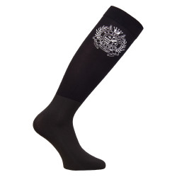 Calcetín de polo Favouritas Winter HV Negro
