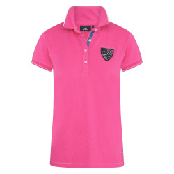 Polo HV Polo Gran Bretaña Fucsia neón Rosa