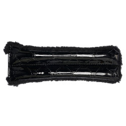 Mentonera HV Polo Cecile Laca negra Negro