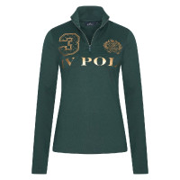 Top con media cremallera de Favorites Tech HV Polo Ivy Green