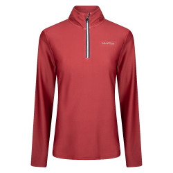 Camiseta HV Polo Lumi Rojo profundo Camiseta HV Polo Lumi Rojo profundo