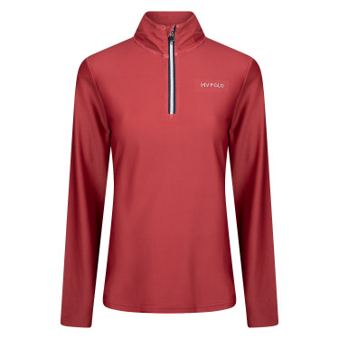 Camiseta HV Polo Lumi Rojo profundo Camiseta HV Polo Lumi Rojo profundo