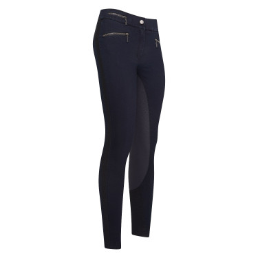 Pantalón de montar de mezclilla Euro-Star Onyx con agarre completo Pantalón de montar de mezclilla Euro-Star Onyx con agarre completo