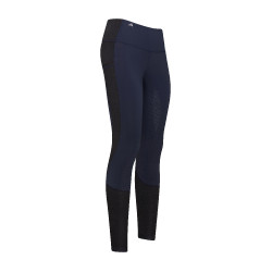 Leggings de equitación Euro-Star Breez FullGrip Azúl marino / azúl marino