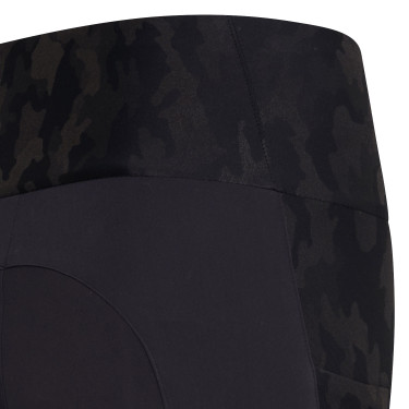 Leggings de equitación Euro-Star Breez FullGrip Negro / camuflaje