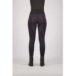 Leggings de equitación Euro-Star Breez FullGrip Negro plata Leggings de equitación Euro-Star Breez FullGrip Negro plata