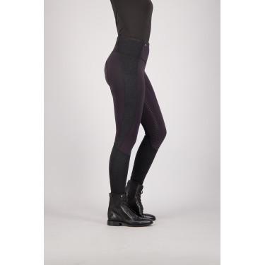 Leggings de equitación Euro-Star Breez FullGrip Negro plata Leggings de equitación Euro-Star Breez FullGrip Negro plata