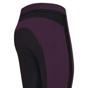 Pantalón de montar Euro-Star Onyx FullGrip Ciruela perfecta Burdeos Pantalón de montar Euro-Star Onyx FullGrip Ciruela perfecta Burdeos