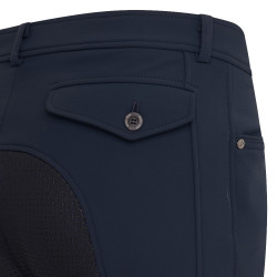 Pantalón de montar Euro-Star Camillo FullGrip Azul marino Pantalón de montar Euro-Star Camillo FullGrip Azul marino