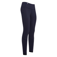 Leggings de equitación para niños Euro-Star Breez FullGrip Azul marino