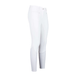 Pantalón de montar Euro-Star Airflow FullGrip Blanco
