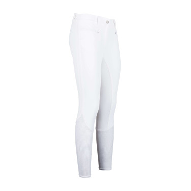 Pantalón de montar Euro-Star Airflow FullGrip Blanco