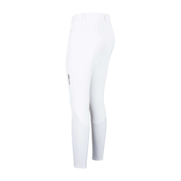 Pantalón de montar Euro-Star Airflow FullGrip Blanco
