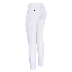 Pantalón de montar Euro-Star Camillo KneeGrip Blanco