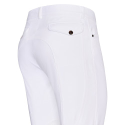 Pantalón de montar Euro-Star Camillo KneeGrip Blanco