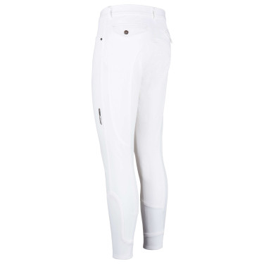 Pantalón de montar hombre Euro-Star Camillo FullGrip Blanco