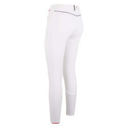 Pantalón de montar Euro-Star Indigo FullGrip Blanco