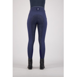 Pantalón de montar Euro-Star Snow Queen FullGrip Azul marino