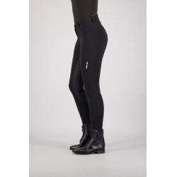 Pantalón de montar Euro-Star Snow Queen FullGrip Meteorito Negro