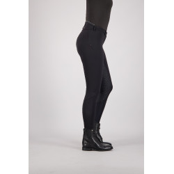 Pantalón de montar Euro-Star Snow Queen FullGrip Meteorito Negro
