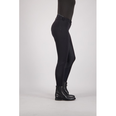 Pantalón de montar Euro-Star Snow Queen FullGrip Meteorito Negro