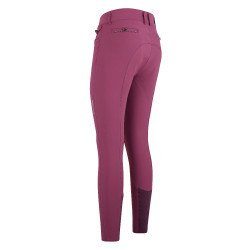 Pantalón de montar Euro-Star Arielle FullGrip Resplandor frambuesa Rosa