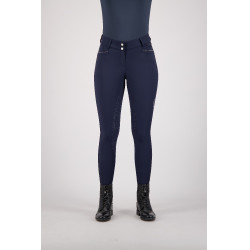 Pantalón de montar Euro-Star Arielle FullGrip Azul marino Pantalón de montar Euro-Star Arielle FullGrip Azul marino
