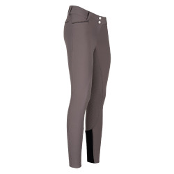 Pantalón de montar Euro-Star Arielle FullGrip Gris pardo Marrón