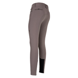 Pantalón de montar Euro-Star Arielle FullGrip Gris pardo Marrón